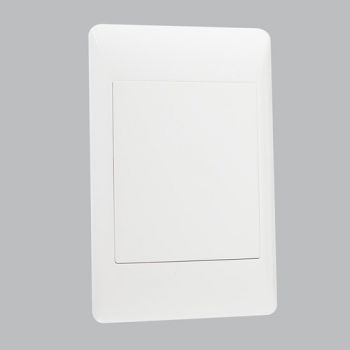 Brightstar ESW030 WHITE Blank Plate - 2 X 4