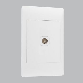 Brightstar ESW032 WHITE TV Socket - 2 X 4
