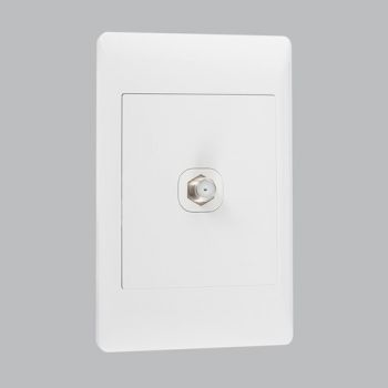 Brightstar ESW038 WHITE Satellite Socket - 2 X 4