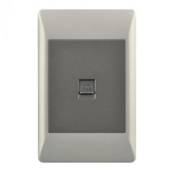 Brightstar ESW083 DUO Telephone Socket - 2 X 4
