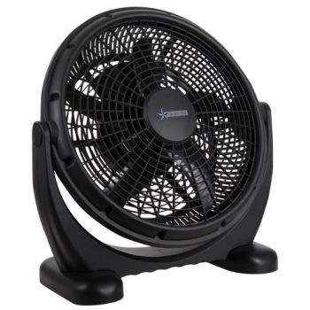 Brightstar FAN013 BK 16'' Plastic Table Fan