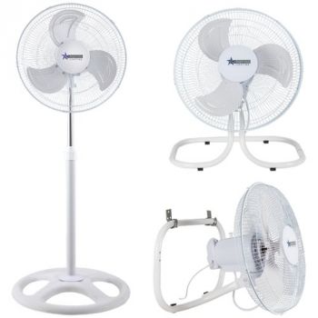 Brightstar FAN014/3 IN ONE 3 Style Fans IN One Box
