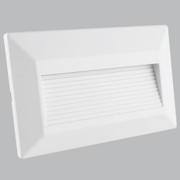 Brightstar FT040 WHITE 2.8W LED Step Light, IP65 White