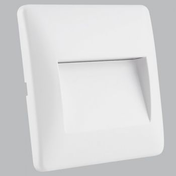Brightstar FT042 WHITE 2.5W LED Step Light, IP65 White