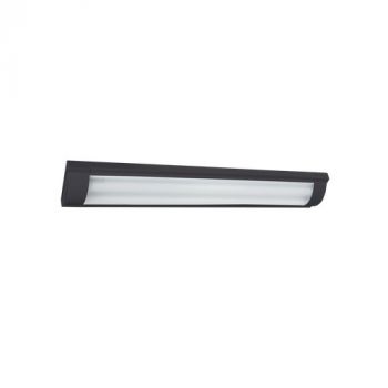 Brightstar FTL018 BLACK LED, Flush Mount, Slime Line, Metal with Plastic Cover Wired for LED Tubes