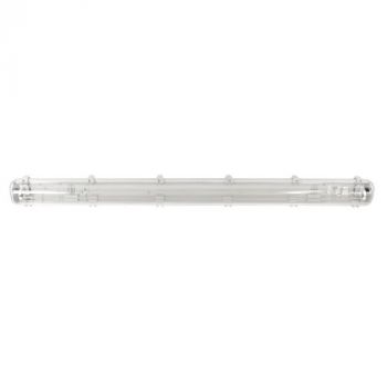 Brightstar FTL039 LED 22W Vapour Proof Linear Light for LED Tubes IP65 Grey
