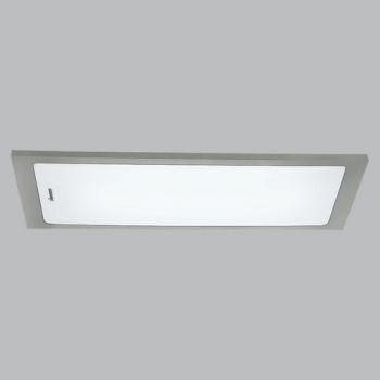 Brightstar WYN-FTL150 SILVER Flush Mount Polycarbonate Fluorescent Fitting