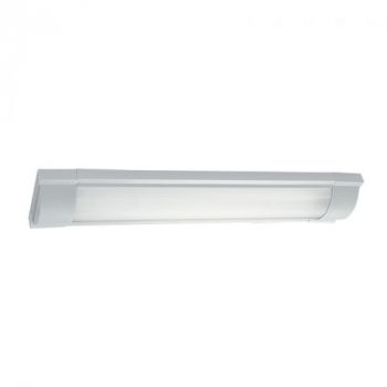 Brightstar FTL708 WHITE Led Metal Fluorescent With Perspex Cover Driver( Included )
