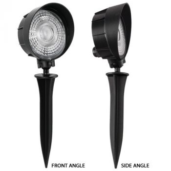 Brightstar GS019 COOL 5W LED Garden Spot with Spike, IP65 4000K Black