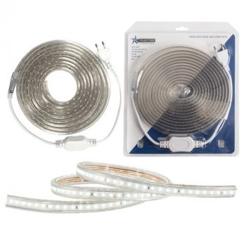 BrightStar HVS401 COOL Outdoor 5m LED Blister Pack Strip Light IP65 Colour Temp: 4000K Cool White
