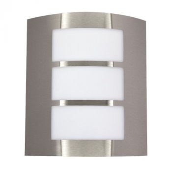 Brightstar L039 STAINLESS Stainless Steel with White Polycarbonate Cover