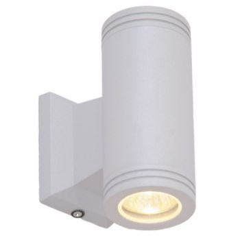Brightstar L122 BLACK, L122 GREY Up / Down Facing Glass Cover Die Cast Aluminium Wall Bracket (Multiple Colours/Finishes)