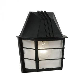 Brightstar L149 BLACK Die Cast Aluminium with Clear Glass