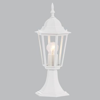 Brightstar L214 BK PILLAR, L214 BK/GD6 Panel Pillar Die Cast Aluminium Lantern Light (Multiple Colours/Finishes)