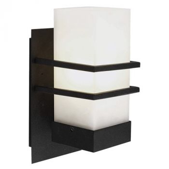 Brightstar L231 BLACK Die Cast Aluminium with Frosted Glass