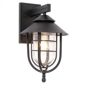 Brightstar L258 BK Die Cast Aluminium with Clear Glass