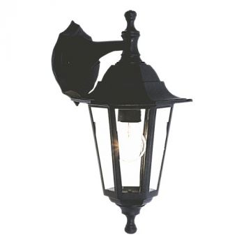 Brightstar L321 BLACK, L321 WHITE Polypropylene 6 Panel Downfacing Wall Light (Multiple Colours/Finishes)