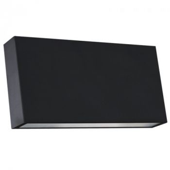 Brightstar L378 MATT BLACK PC LED Wall Light IP65 Up and Down Facing