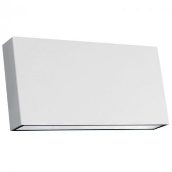 Brightstar L379 MATT WHITE PC LED Wall Light IP65 Up and Down Facing