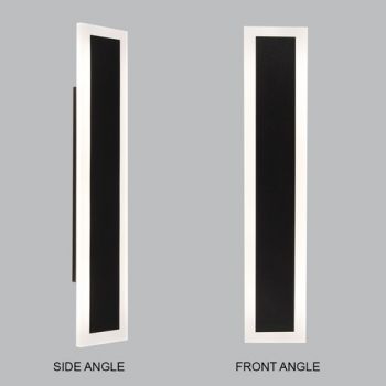 Brightstar WYN-L547 BLACK 10W LED Wall Bracket IP65 Outdoor Wall Light Black