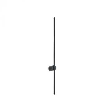Brightstar L551 BLACK Outdoor Aluminium and PMMA Linear Wall Light 9W, IP54 Black