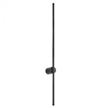 Brightstar L553 BLACK Outdoor Aluminium and PMMA Linear Wall Light 12W, IP54 Black