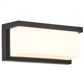 Brightstar L590 BLACK 22W LED Plastic Base with Opal PC Cover IP65 Black
