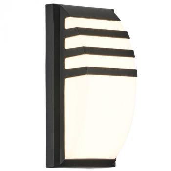 Brightstar L592 BLACK 22W LED Plastic Base with Opal PC Cover IP65 Black