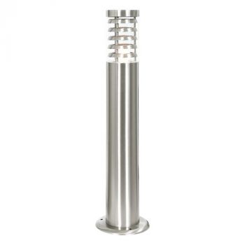 Brightstar L606 STAINLESS Stainless Steel Bollard with Clear Polycarbonate Cover