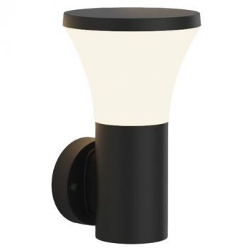 Brightstar L629 BLACK Plastic Outdoor Wall Light E27 IP44 Black