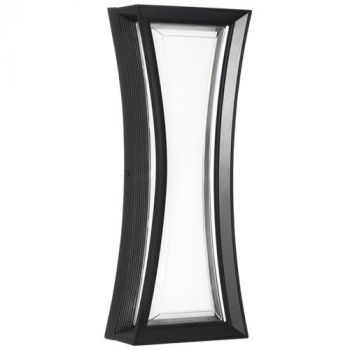 Brightstar L639 BLACK 22W LED 3000K IP54 Outdoor Wall Light