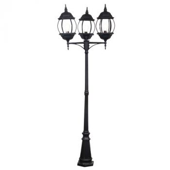 Brightstar LFL005/3 BLACK Rounded Belly Head