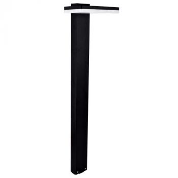 Brightstar LFL012 BLACK LED Die Cast Aluminium with Opal Polycarbonate