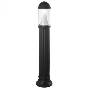 Brightstar LFL030 BLACK Pvc Bollard Abs Body And Pc Diffuser
