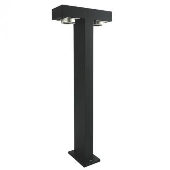 Brightstar LFL031 BLACK 10W LED Metal IP65 Bollard