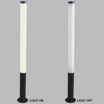 Brightstar LFL045 BLACK 30W LED 3000K IP65 Bollard 1500mm Black
