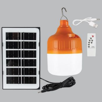 Brightstar LS010 EMERGENCY Portable Emergency Bulb with Aluminium Hook Solar Panel