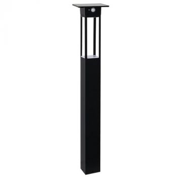 BrightStar LS025 MATT BK Outdoor Solar LED Sensor Wall Lamp