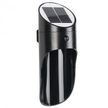 Brightstar LS031 BLACK Outdoor LED Solar Light with Motion Sensor ABS Housing IP54