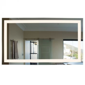 Brightstar ML027 LED Rectangular Mirror with On / Off Mirror Switch Dimmable