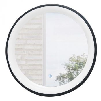 Brightstar ML064 BLACK 36W LED Metal and Plastic Mirror Light with On / Off Switch IP44 Dimmable