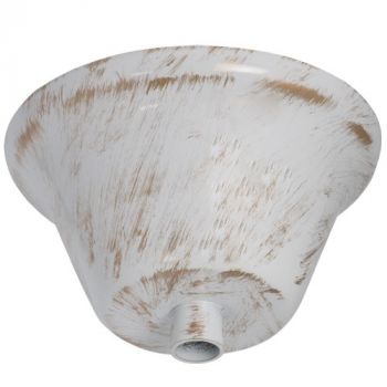 Brightstar PART004 Metal Ceiling Cup French/White