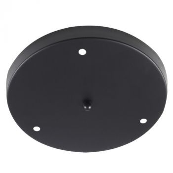 Brightstar PART029 250mm 3 Light Matt Black Ceiling Cup