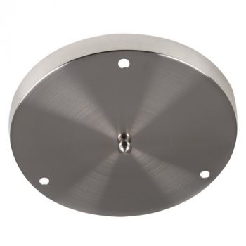 Brightstar PART031 250mm 3 Light Satin Chrome Ceiling Cup