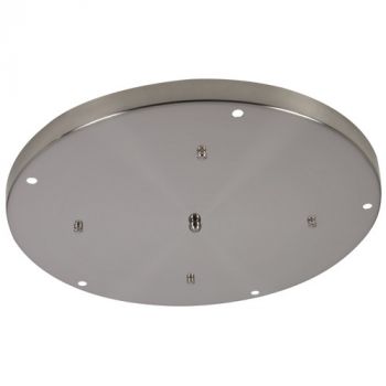 Brightstar PART034 450mm 5 Light Satin Chrome Ceiling Cup