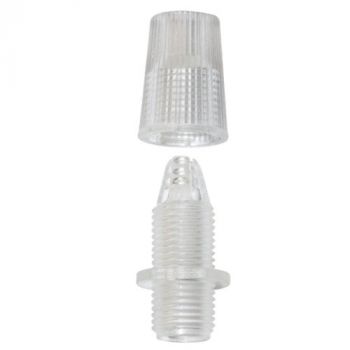 Brightstar PART039 Clear Female Cordgrip With Threaded Rod