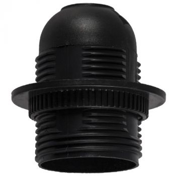 Brightstar PART104 ES Black Plastic Lampholder with Ring