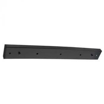 Brightstar PART122 Rectangular Metal Ceiling Plate Black