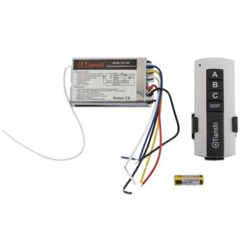 Brightstar PART501 3 Way Remote and Receiver for Ceiling Fittings