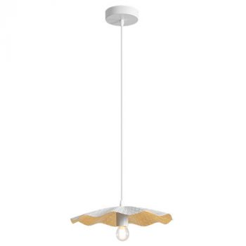 Brightstar PEN151 MATT WHITE Iron Pendant E27 Matt White